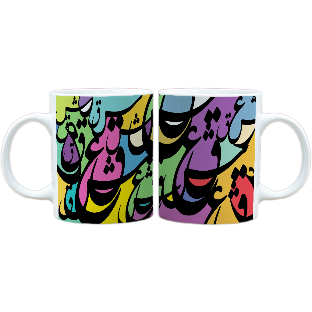 ماگ طرح عشق